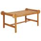 Preview: 4-tlg. Garten-Lounge-Set Massivholz Teak