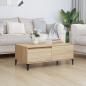 Preview: ARDEBO.de - Couchtisch Sonoma-Eiche 90x50x36,5 cm Holzwerkstoff