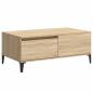 Preview: Couchtisch Sonoma-Eiche 90x50x36,5 cm Holzwerkstoff