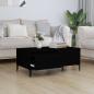 Preview: Couchtisch Schwarz 90x50x36,5 cm Holzwerkstoff