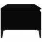 Preview: Couchtisch Schwarz 90x50x36,5 cm Holzwerkstoff