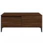 Preview: Couchtisch Braun Eichen-Optik 90x50x36,5 cm Holzwerkstoff