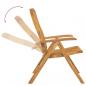 Preview: 5-tlg. Garten-Lounge-Set Massivholz Teak 