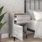 Preview: Nachttische 2 Stk. Grau Sonoma 40x35x70 cm