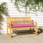 Preview: ARDEBO.de - Gartenbank-Auflage Rosa 100x50x7 cm Oxford-Gewebe