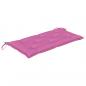 Preview: Gartenbank-Auflage Rosa 100x50x7 cm Oxford-Gewebe