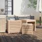 Preview: ARDEBO.de - 3-tlg. Gartenbox-Set Massivholz Kiefer