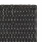 Preview: Klapptisch Schwarz 45x35x32 cm Poly Rattan