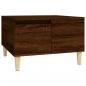 Preview: Couchtisch Braun Eichen-Optik 55x55x36,5 cm Holzwerkstoff