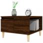 Preview: Couchtisch Braun Eichen-Optik 55x55x36,5 cm Holzwerkstoff