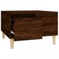 Preview: Couchtisch Braun Eichen-Optik 55x55x36,5 cm Holzwerkstoff