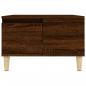 Preview: Couchtisch Braun Eichen-Optik 55x55x36,5 cm Holzwerkstoff