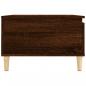 Preview: Couchtisch Braun Eichen-Optik 55x55x36,5 cm Holzwerkstoff