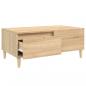 Preview: Couchtisch Sonoma-Eiche 90x50x36,5 cm Holzwerkstoff