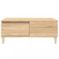 Preview: Couchtisch Sonoma-Eiche 90x50x36,5 cm Holzwerkstoff