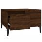 Preview: Couchtisch Braun Eichen-Optik 55x55x36,5 cm Holzwerkstoff