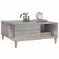 Preview: Couchtisch Grau Sonoma 80x80x36,5 cm Holzwerkstoff