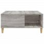 Preview: Couchtisch Grau Sonoma 80x80x36,5 cm Holzwerkstoff