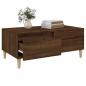 Preview: Couchtisch Braun Eichen-Optik 90x50x36,5 cm Holzwerkstoff