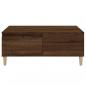 Preview: Couchtisch Braun Eichen-Optik 90x50x36,5 cm Holzwerkstoff