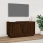 Preview: ARDEBO.de - TV-Schrank Braun Eichen-Optik 80x35x45 cm Holzwerkstoff