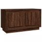 Preview: TV-Schrank Braun Eichen-Optik 80x35x45 cm Holzwerkstoff