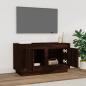 Preview: TV-Schrank Braun Eichen-Optik 80x35x45 cm Holzwerkstoff