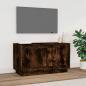 Preview: ARDEBO.de - TV-Schrank Räuchereiche 80x35x45 cm Holzwerkstoff