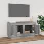 Preview: TV-Schrank Grau Sonoma 80x35x45 cm Holzwerkstoff