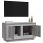 Preview: TV-Schrank Grau Sonoma 80x35x45 cm Holzwerkstoff