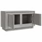 Preview: TV-Schrank Grau Sonoma 80x35x45 cm Holzwerkstoff