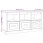 Preview: TV-Schrank Weiß 100x35x50 cm Holzwerkstoff