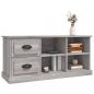 Preview: TV-Schrank Grau Sonoma 102x35,5x47,5 cm Holzwerkstoff