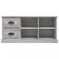 Preview: TV-Schrank Grau Sonoma 102x35,5x47,5 cm Holzwerkstoff