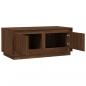 Preview: Couchtisch Braun Eichen-Optik 102x50x44 cm Holzwerkstoff