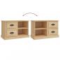 Preview: TV-Schrank Sonoma-Eiche 73x35,5x47,5 cm Holzwerkstoff