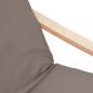 Preview: Relaxsessel Taupe Stoff