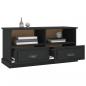 Preview: TV-Schrank Schwarz 93x35,5x45 cm Holzwerkstoff