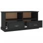 Preview: TV-Schrank Schwarz 93x35,5x45 cm Holzwerkstoff