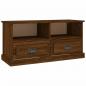 Preview: TV-Schrank Braun Eichen-Optik 93x35,5x45 cm Holzwerkstoff