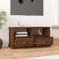 Preview: TV-Schrank Braun Eichen-Optik 93x35,5x45 cm Holzwerkstoff