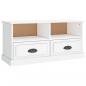 Preview: TV-Schrank Hochglanz-Weiß 93x35,5x45 cm Holzwerkstoff