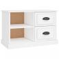 Preview: TV-Schrank Weiß 73x35,5x47,5 cm Holzwerkstoff