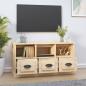 Preview: TV-Schrank Sonoma-Eiche 100x35x50 cm Holzwerkstoff