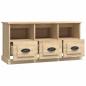 Preview: TV-Schrank Sonoma-Eiche 100x35x50 cm Holzwerkstoff