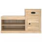 Preview: Schuhschrank Sonoma-Eiche 100x42x60 cm Holzwerkstoff