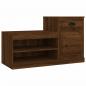 Preview: Schuhschrank Braun Eichen-Optik 100x42x60 cm Holzwerkstoff