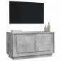 Preview: TV-Schrank Betongrau 80x35x45 cm Holzwerkstoff