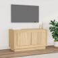 Preview: ARDEBO.de - TV-Schrank Sonoma-Eiche 80x35x45 cm Holzwerkstoff