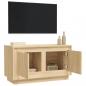 Preview: TV-Schrank Sonoma-Eiche 80x35x45 cm Holzwerkstoff